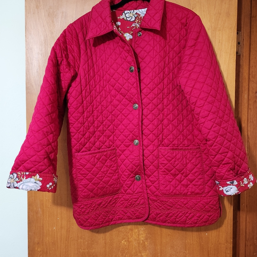 Misses Quilted Barn Coat